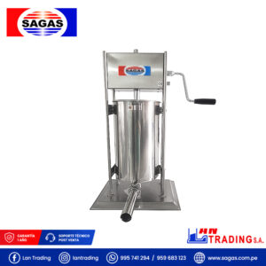 EMBUTIDORA DE CARNE MANUAL SAGAS MGV-15