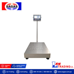 BALANZA DE PLATAFORMA ACERO INOX ACU MOD: FAC