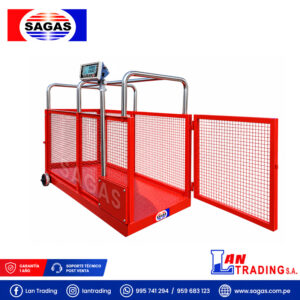 BALANZA PESA GANADO SAGAS MOD: GAB53 ENMALLADO