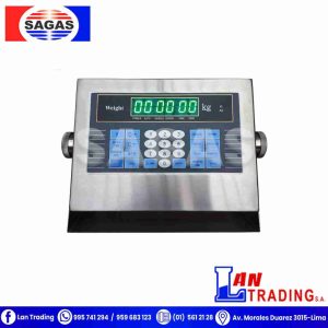 INDICADOR DE ACERO INOXIDABLE PESA CAMION MARCA EIWA MODELO XK3151A6GB