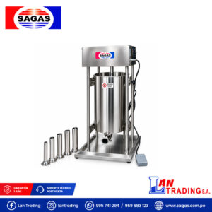 EMBUTIDORA DE CARNE ELECTRICA MARCA: SAGAS MODELO: 25L