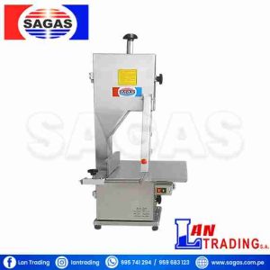 SIERRA CORTADORA DE CARNE DE MESA DE ACERO MODELO: W280A2 MARCA: SAGAS